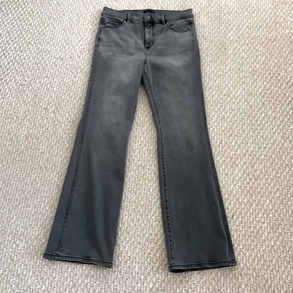 Ann Taylor Gray Slim Boot Jean - Picture 4 of 12